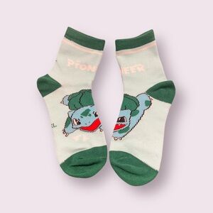Pokemon Blubasaur Socks